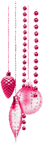 Ornaments.Pink.Animated - KittyKatLuv65 - Free animated GIF
