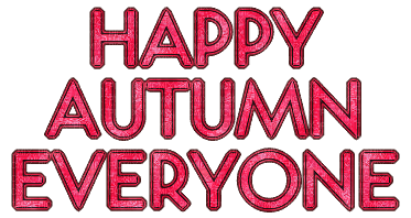 Text. Happy Autumn Everyone. Leila - ingyenes png
