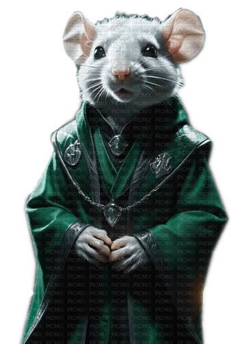Slytherin Rat - Free PNG