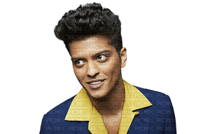 Kaz_Creations Bruno Mars Singer Music - ücretsiz png