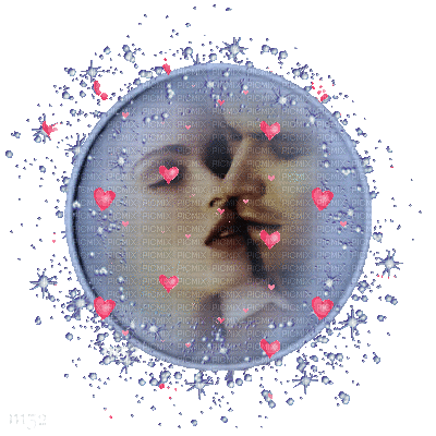 ani-couple-hearts--round-circle-deco-minou52 - Безплатен анимиран GIF