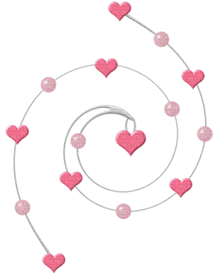 Kaz_Creations Deco Beads Hearts  Colours - PNG gratuit