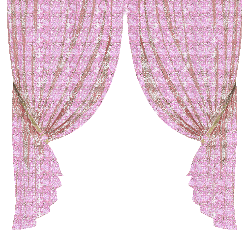 pink curtain - GIF animé gratuit