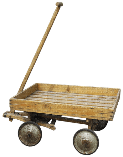 Wood Cart-RM - фрее пнг