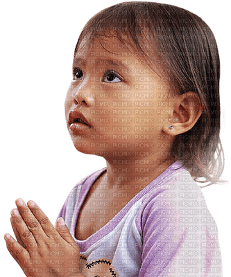 child praying bp - 免费PNG
