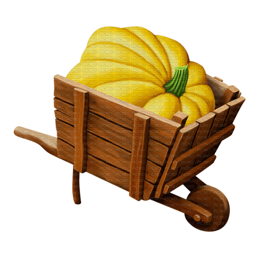 yellow pumpkin Bb2 - bezmaksas png