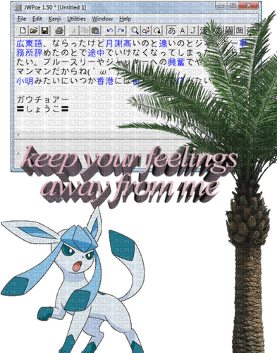 Glaceon webcore ♫{By iskra.filcheva}♫ - Free PNG