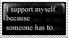 support stamp - PNG gratuit