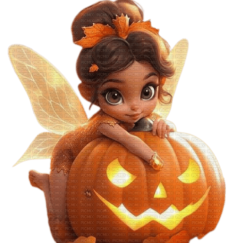 halloween, fairy, fee, herbst, autumn, fantasy - nemokama png