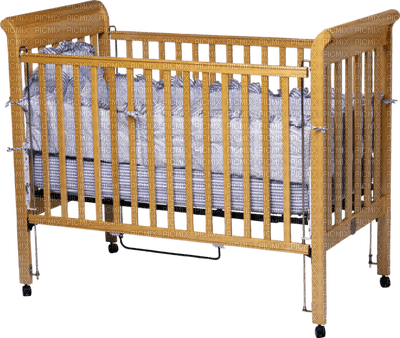 barn säng - spjälsäng--baby bed - cot - PNG gratuit