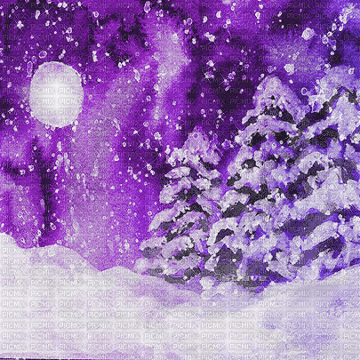soave background animated winter forest - Bezmaksas animēts GIF