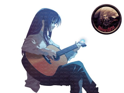 anime-guitare - kostenlos png