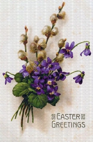Easter Greetings - PNG gratuit