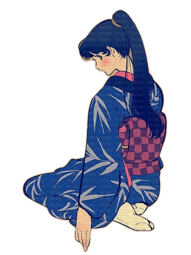 Anime kimono ❤️ elizamio - ücretsiz png