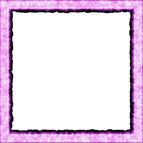 Pink glitter black frame gif - Gratis animeret GIF