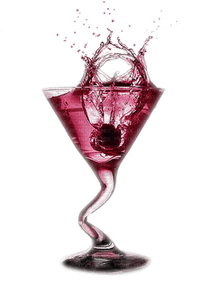 cocktail rose - png gratuito