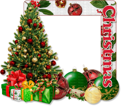 christmas  frame by nataliplus - gratis png
