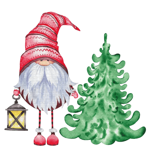 kikkapink gnome christmas - безплатен png