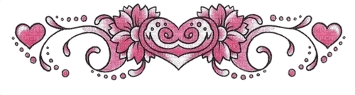 pink girly tattoo - Free PNG