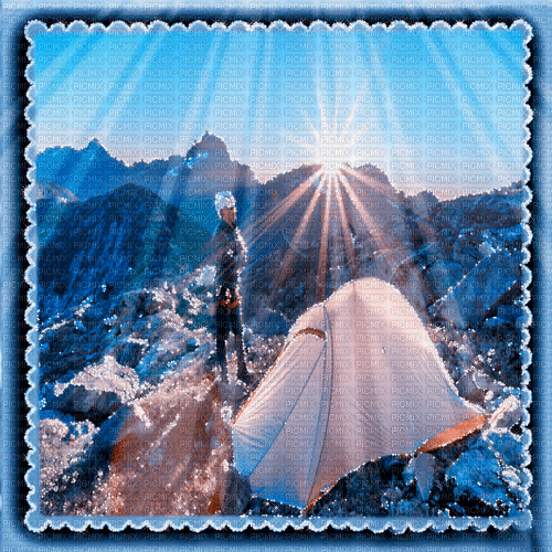 berg mountain montagne гора milla1959 - Besplatni animirani GIF