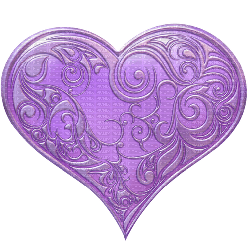 hjärta--lila--hearts-purple - png grátis