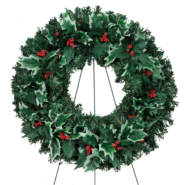 Kaz_Creations Deco Sympathy Spray Christmas Wreath - png grátis