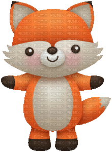 fox gif (created with gimp) - Free animated GIF
