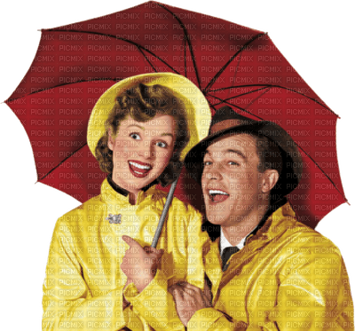 Singing in the rain - 免费PNG
