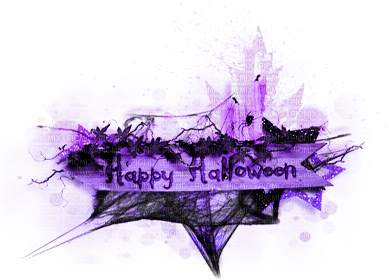 soave  text halloween candle deco - besplatni png