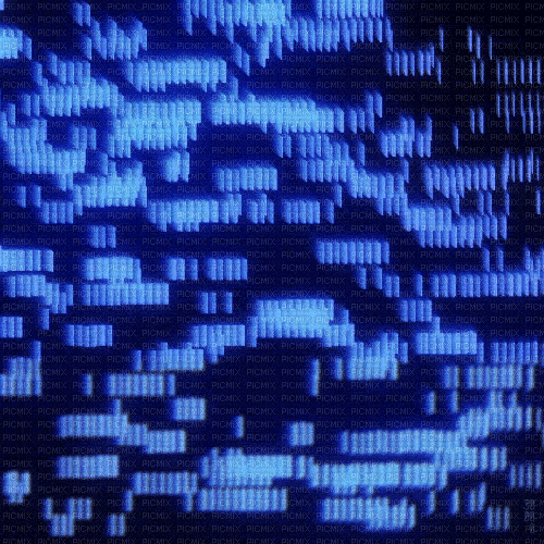 blue pixely screen - Ilmainen animoitu GIF