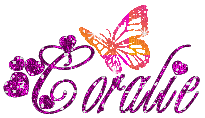 coralie papillon - GIF animado gratis