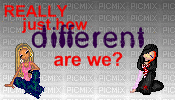 really just how different are we - Бесплатни анимирани ГИФ