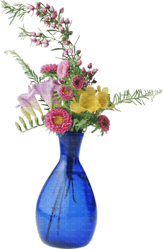 Kaz_Creations Flowers Fleurs Vase - darmowe png
