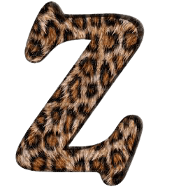 Lettre Z. Leopard - zadarmo png