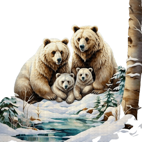 loly33 ours hiver - kostenlos png