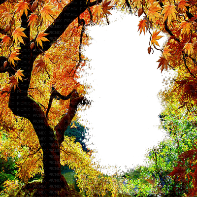 autumn frame by nataliplus - png ฟรี