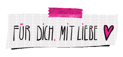 Für Dich. Mit Liebe - Zdarma animovaný GIF