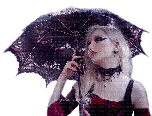 gothic woman by nataliplus - 免费PNG