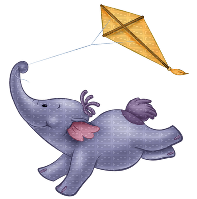 Kaz_Creations Cartoons Cartoon Cute Elephant - безплатен png