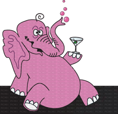 Kaz_Creations Drunk Elephant - besplatni png