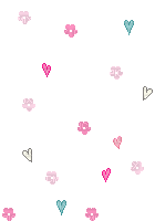 сердечки и цветочки - Besplatni animirani GIF