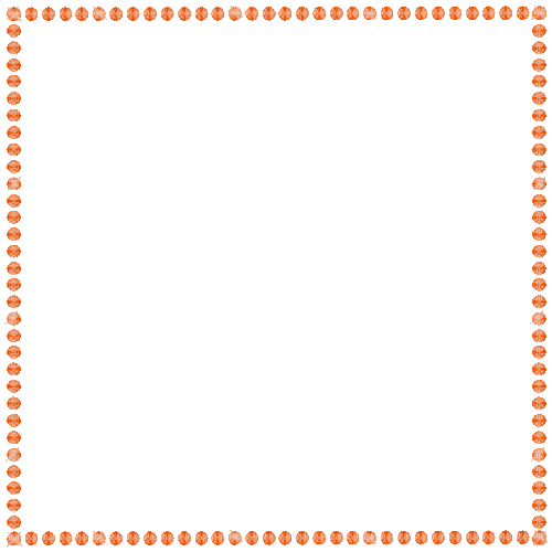 Frame.Gems.Jewels.Orange.Animated - KittyKatLuv65 - GIF animado gratis