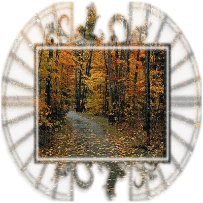 automne paysage déco autumn landscape - gratis png
