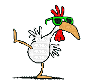 Nina chicken - GIF animasi gratis