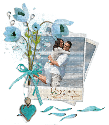 Kaz_Creations Deco Couples Couple Frame - gratis png