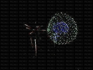 Feuerwerk - Besplatni animirani GIF