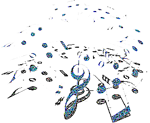musical notes glitter - Free animated GIF