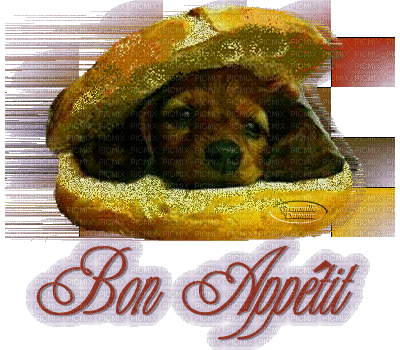 bon appétit casse-croûte - Bezmaksas animēts GIF