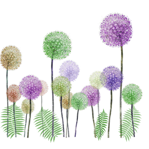 multicolored flowers Bb2 - δωρεάν png