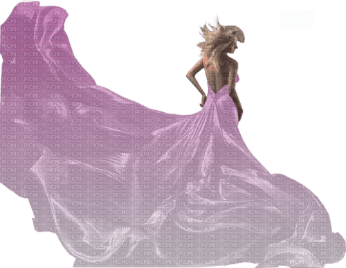 Woman lila - png grátis